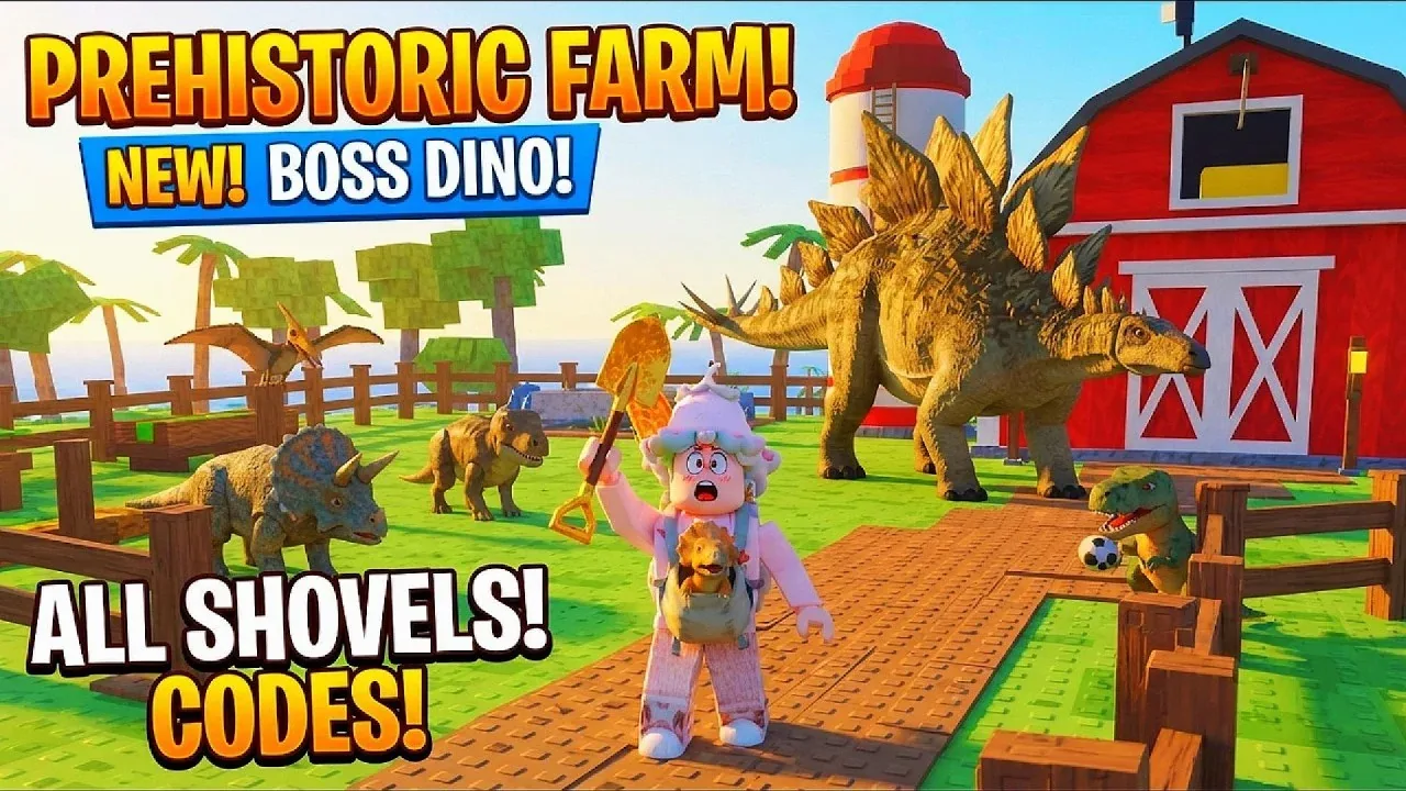 Prehistoric Farm Beginners Guide! Codes, Shovel Progression & More | ROBLOX